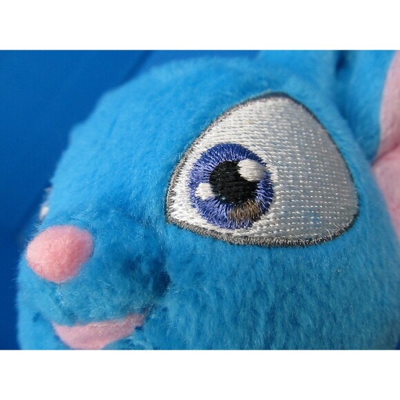 NEOPETS Lot of 2 Black Shadow Lupe Wolf 7" & Blue Acara 6" Stuffed Animal Plush - Picture 8 of 15